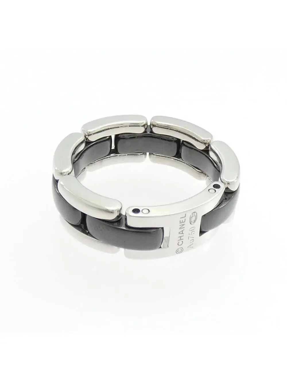 Chanel Ultra Collection Ring Ceramic #275657C25B